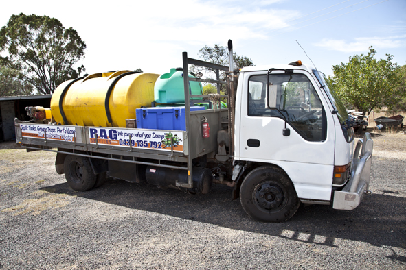 Septic Service Truck